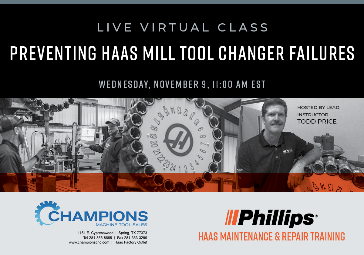 FREE Virtual Service Class Champions Machine Tool Sales